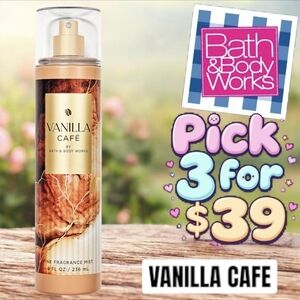 Bath & Body Works Vanilla Cafe